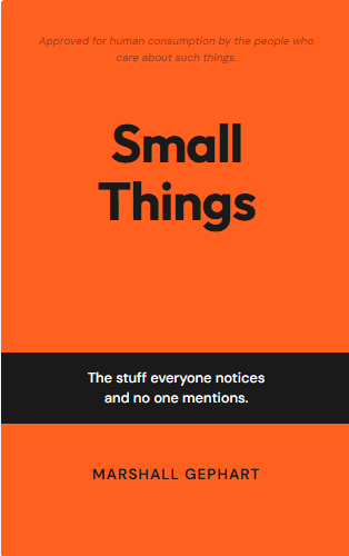 Small Things by Marshall Gephart